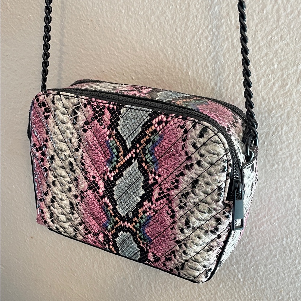 💗 NEW! Aldo Snake Print Crossbody Bag